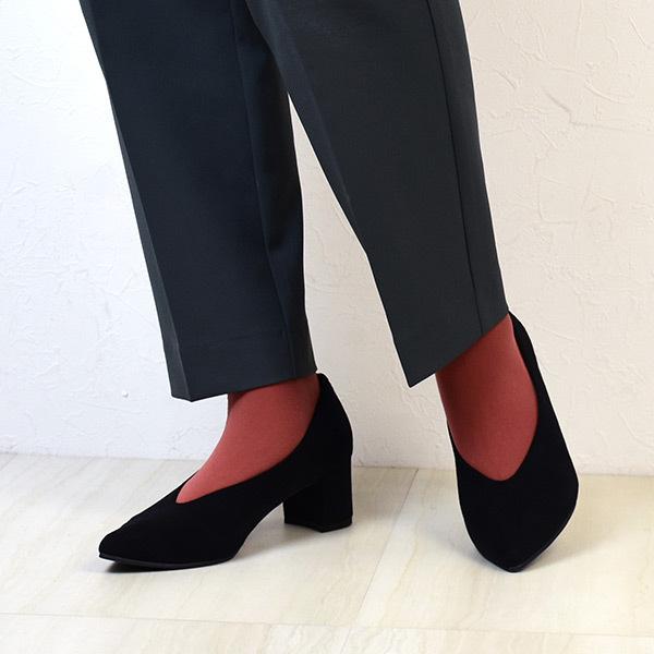 痛くない パンプス  ポインテッドトゥ 旅行 オフィス 疲れにくい  歩きやすい 履きやすい 日本 029253 クロールバリエ シンプル エレガント※返品・交換不可※ | COULEUR VARIE | 12