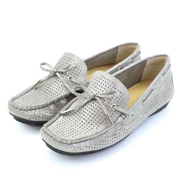 【洗える靴】モカシン デッキシューズ レディース ローヒール 柔らかい 疲れない 楽 パンチング No.051203 クロールバリエ ※返品・交換不可 | COULEUR VARIE | 08