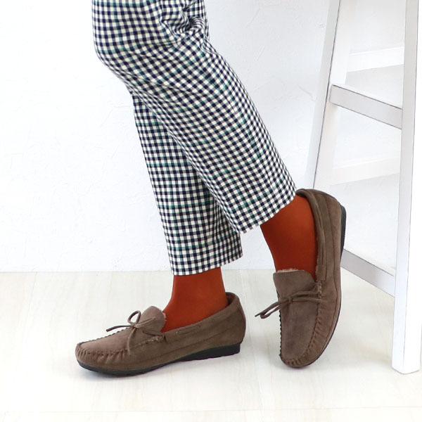 モカシン レディース 3e 内ボア 内ファー 幅広 甲高 軽量 ファー あったか リボン 痛くない ローヒール 優しい 女性用 柔らかい 洗える0755 クロールバリエ 0755 クロールバリエ Couleurvarie 通販 Yahoo ショッピング