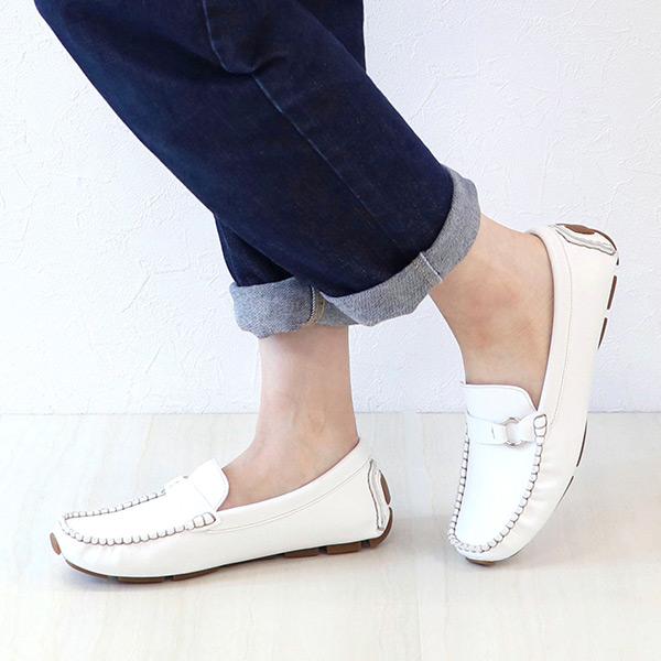 ドライビングシューズ レディース 女性用 靴 シューズ 軽い 旅行 柔らかい 履きやすい No.078801 バスクラフト セール ※交換返品不可 |  | 04