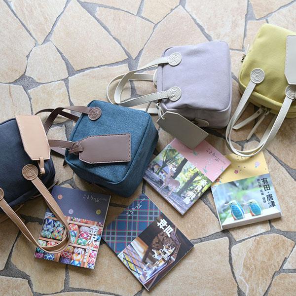 ハンドバッグ 2way バッグ ショルダーバッグ キューブバッグ ミニバッグ ことリップコラボ 斜めがけ  ランチ 旅 クロールバリエ No.10063C※返品・交換不可 | COULEUR VARIE | 03