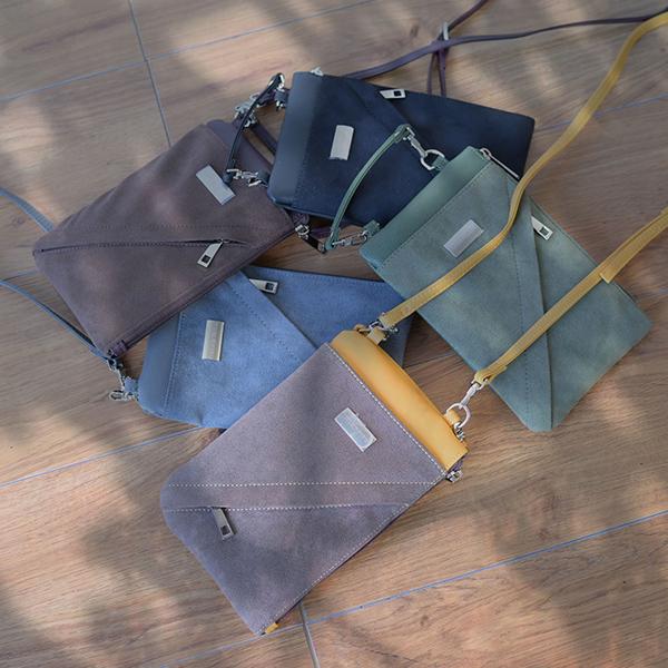 2way ショルダーバッグ スマホバッグ  スマホポシェット お財布バッグ  軽量  かわいい カジュアル 柄 シンプル 無地 No.10064 クロールバリエ※返品・交換不可 | COULEUR VARIE | 13