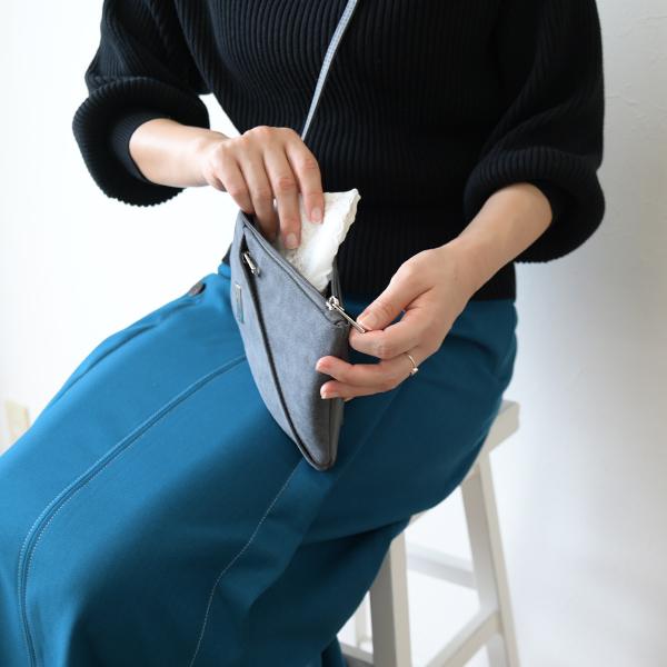 2way ショルダーバッグ スマホバッグ  スマホポシェット お財布バッグ  軽量  かわいい カジュアル 柄 シンプル 無地 No.10064 クロールバリエ※返品・交換不可 | COULEUR VARIE | 04