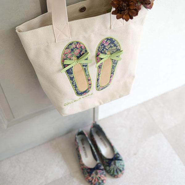 バッグ トートバッグ 人気 A4 鞄 カバン おしゃれ かわいい シンプル 爽やか 春夏 帆布 コットン 大容量 たくさん入る クロールバリエ No.10065※返品・交換不可 | COULEUR VARIE | 04