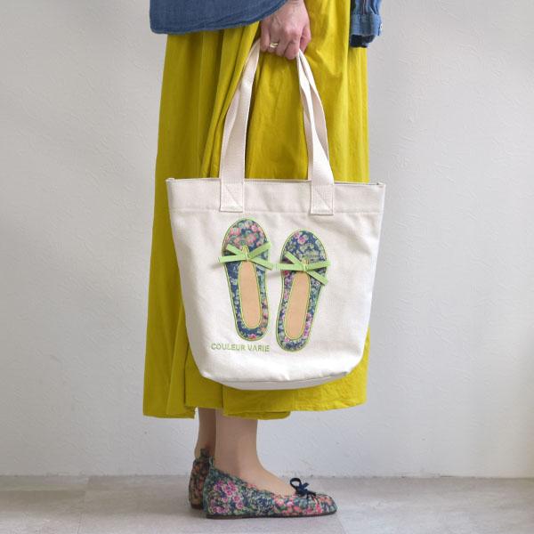 バッグ トートバッグ 人気 A4 鞄 カバン おしゃれ かわいい シンプル 爽やか 春夏 帆布 コットン 大容量 たくさん入る クロールバリエ No.10065※返品・交換不可 | COULEUR VARIE | 05