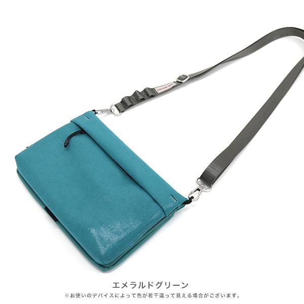 サコッシュ 軽量 収納 ショルダーバッグ ポケット ファスナー 大人 旅行 小さめ 鞄 カバン おしゃれ  二つ折り クロールバリエ No.10066 | COULEUR VARIE | 03