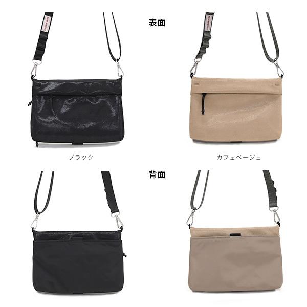 サコッシュ 軽量 収納 ショルダーバッグ ポケット ファスナー 大人 旅行 小さめ 鞄 カバン おしゃれ  二つ折り クロールバリエ No.10066 | COULEUR VARIE | 07