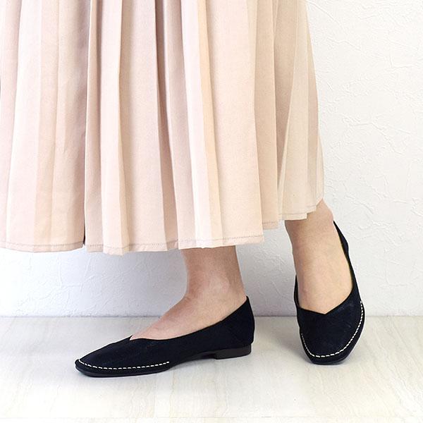 パンプス 2WAY バブーシュ ローヒールパンプス 柔らか 洗える 旅行 疲れない 社内履き クロールバリエ No.129201 SALE セール ※交換返品不可 | COULEUR VARIE | 07