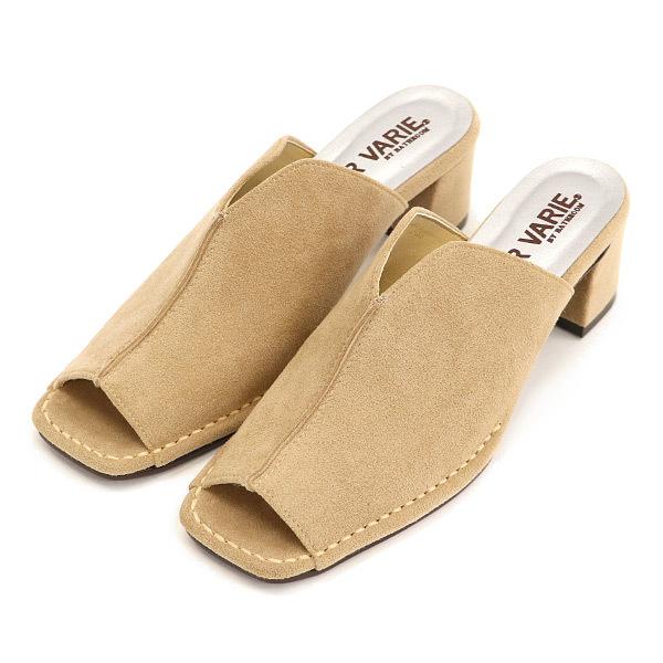 ミュール サンダル Vカット ローヒール 痛くない 柔らかい 洗える レディース クロールバリエ No.129202 ※SALE セール 交換返品不可 | COULEUR VARIE | 05