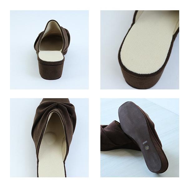 ルームシューズ リボン レディース スリッパ クロールバリエ リラクシング 家 ヒール 休日 洗える 洗濯機 シンプル SALE セール  No.144080 ※返品・交換不可 |  | 15