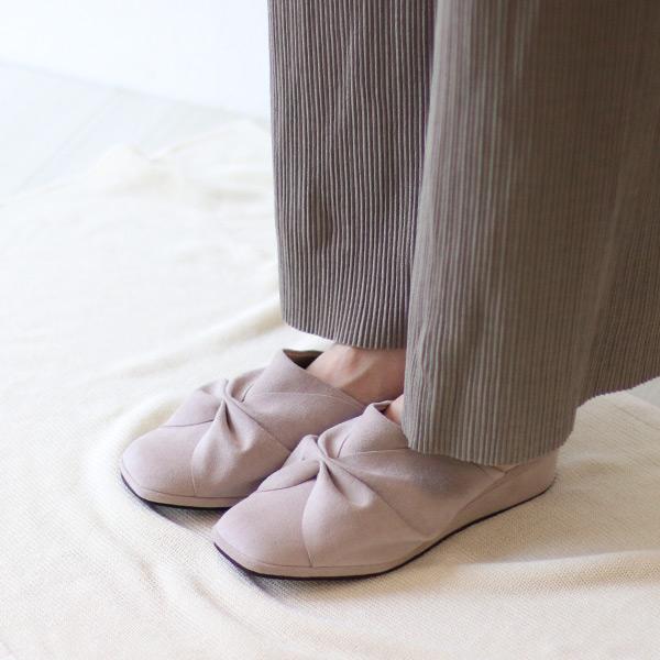 ルームシューズ リボン レディース スリッパ クロールバリエ リラクシング 家 ヒール 休日 洗える 洗濯機 シンプル SALE セール  No.144080 ※返品・交換不可 |  | 06