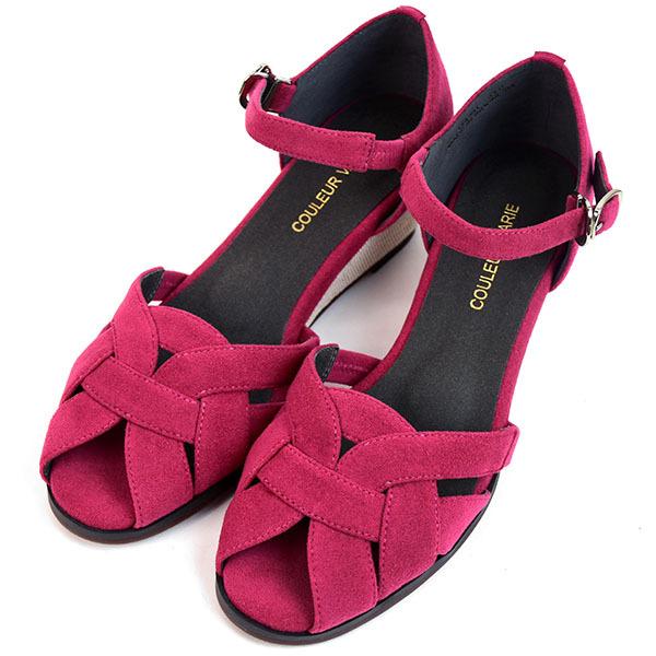 サンダル セパレート 幅広 甲高 レディース 3E 3e 痛くなりにくい ストラップ メッシュ編み 洗える  防臭 クロールバリエ 144201※返品・交換不可 | COULEUR VARIE | 05