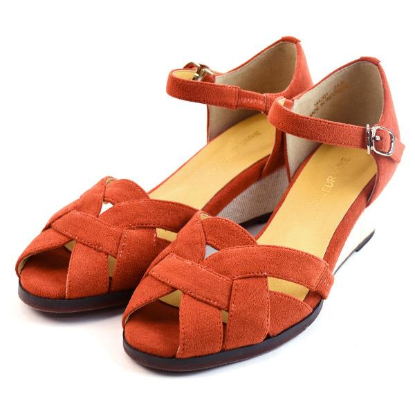 サンダル セパレート 幅広 甲高 レディース 3E 3e 痛くなりにくい ストラップ メッシュ編み 洗える  防臭 クロールバリエ 144201※返品・交換不可 | COULEUR VARIE | 06