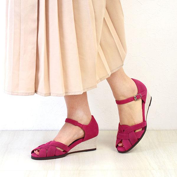 サンダル セパレート 幅広 甲高 レディース 3E 3e 痛くなりにくい ストラップ メッシュ編み 洗える  防臭 クロールバリエ 144201※返品・交換不可 | COULEUR VARIE | 09