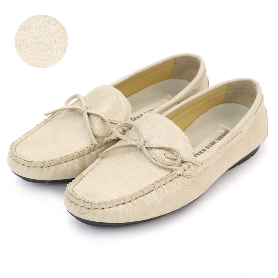 デッキシューズ リボン 痛くない 素足 靴 洗える  疲れない 柔らかい カジュアル 軽い  ドライブ  運転 クロールバリエ 151202※返品・交換不可 | COULEUR VARIE | 04