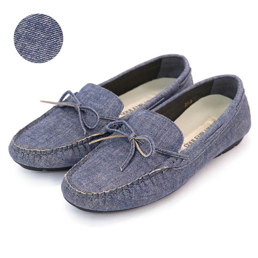 デッキシューズ リボン 痛くない 素足 靴 洗える  疲れない 柔らかい カジュアル 軽い  ドライブ  運転 クロールバリエ 151202※返品・交換不可 | COULEUR VARIE | 06