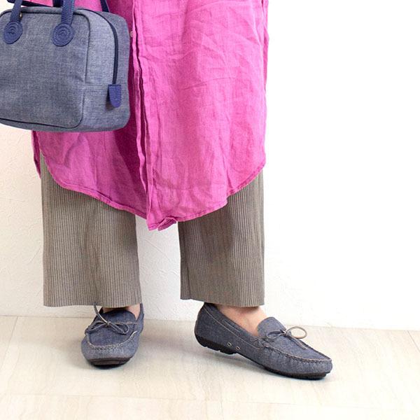 デッキシューズ リボン 痛くない 素足 靴 洗える  疲れない 柔らかい カジュアル 軽い  ドライブ  運転 クロールバリエ 151202※返品・交換不可 | COULEUR VARIE | 09