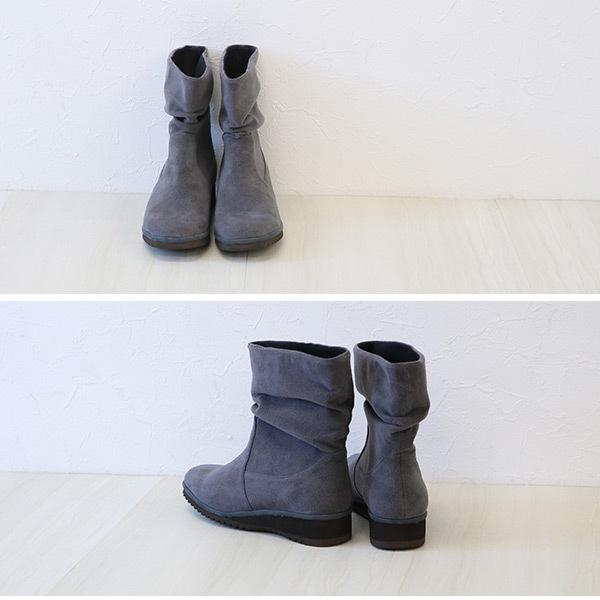 ハーフ ブーツ 軽量 3E 3e 4E クロールバリエ 幅広 甲高 外反母趾 洗える レディース 靴 シューズ シンプル 旅行 No.174285 セール ※交換返品不可 | COULEUR VARIE | 02