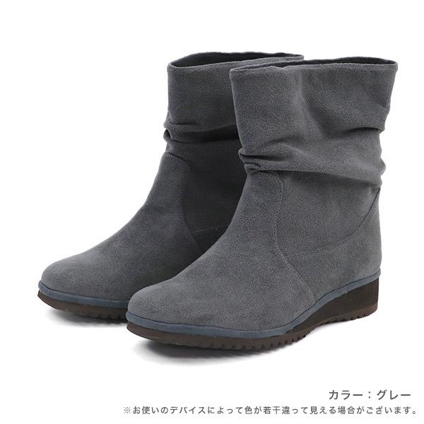 ハーフ ブーツ 軽量 3E 3e 4E クロールバリエ 幅広 甲高 外反母趾 洗える レディース 靴 シューズ シンプル 旅行 No.174285 セール ※交換返品不可 | COULEUR VARIE | 07