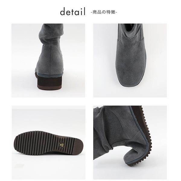 ハーフ ブーツ 軽量 3E 3e 4E クロールバリエ 幅広 甲高 外反母趾 洗える レディース 靴 シューズ シンプル 旅行 No.174285 セール ※交換返品不可 | COULEUR VARIE | 09
