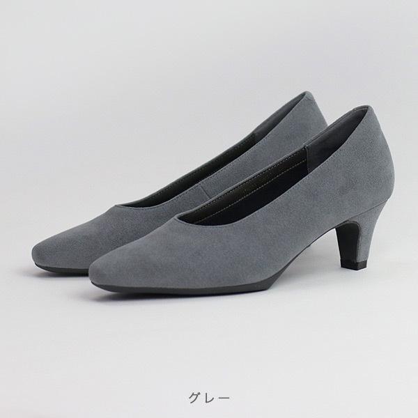 パンプス elevage エルバージュ 甲深 3E 洗える 痛くない 3E幅 外反母趾 ヒール No.174551 ※SALE セール 交換返品不可 |  | 10