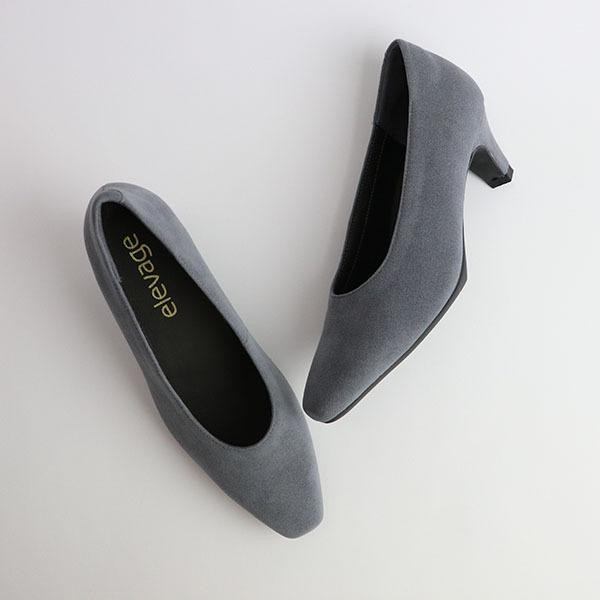 パンプス elevage エルバージュ 甲深 3E 洗える 痛くない 3E幅 外反母趾 ヒール No.174551 ※SALE セール 交換返品不可 |  | 06