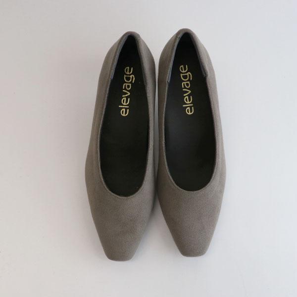 パンプス elevage エルバージュ 甲深 洗える 楽 3E幅 幅広 外反母趾 ヒール 通勤 No.174551e ※SALE セール 交換返品不可 |  | 01