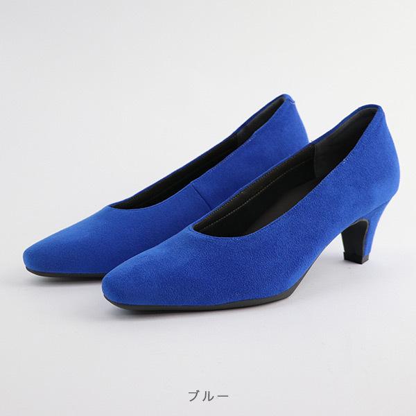 パンプス elevage エルバージュ 甲深 洗える 楽 3E幅 幅広 外反母趾 ヒール 通勤 No.174551e ※SALE セール 交換返品不可 |  | 10