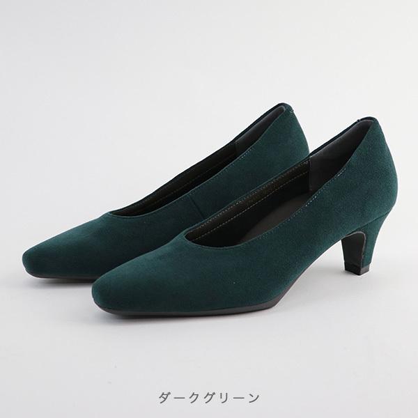 パンプス elevage エルバージュ 甲深 洗える 楽 3E幅 幅広 外反母趾 ヒール 通勤 No.174551e ※SALE セール 交換返品不可 |  | 11