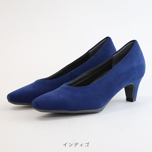 パンプス elevage エルバージュ 甲深 洗える 楽 3E幅 幅広 外反母趾 ヒール 通勤 No.174551e ※SALE セール 交換返品不可 |  | 12