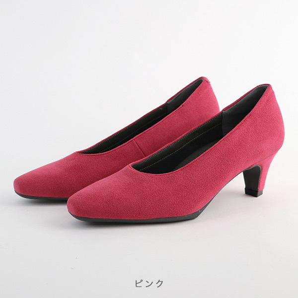 パンプス elevage エルバージュ 甲深 洗える 楽 3E幅 幅広 外反母趾 ヒール 通勤 No.174551e ※SALE セール 交換返品不可 |  | 13