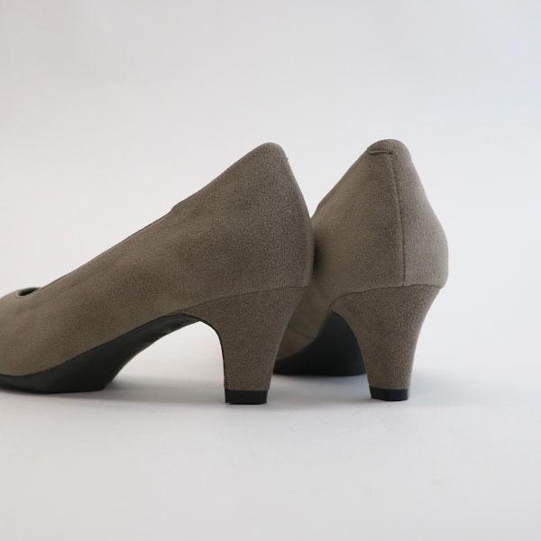 パンプス elevage エルバージュ 甲深 洗える 楽 3E幅 幅広 外反母趾 ヒール 通勤 No.174551e ※SALE セール 交換返品不可 |  | 02