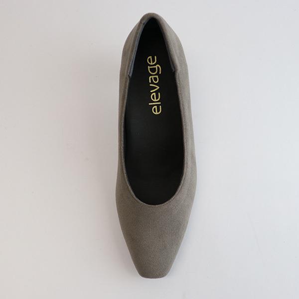 パンプス elevage エルバージュ 甲深 洗える 楽 3E幅 幅広 外反母趾 ヒール 通勤 No.174551e ※SALE セール 交換返品不可 |  | 03