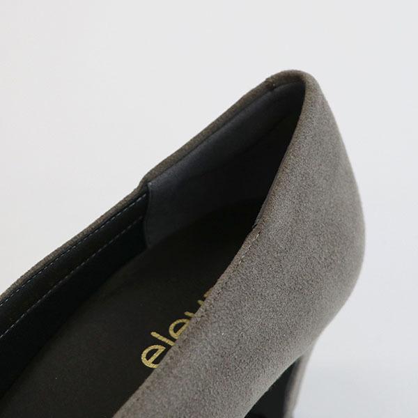 パンプス elevage エルバージュ 甲深 洗える 楽 3E幅 幅広 外反母趾 ヒール 通勤 No.174551e ※SALE セール 交換返品不可 |  | 07