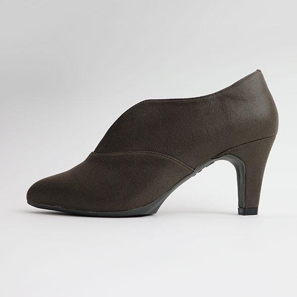 シューティ elevage エルバージュ パンプス エコレザー 痛くない クロールバリエ ヒール 3E 洗える 外反母趾 幅広 No.174552 セール ※交換返品不可 |  | 04