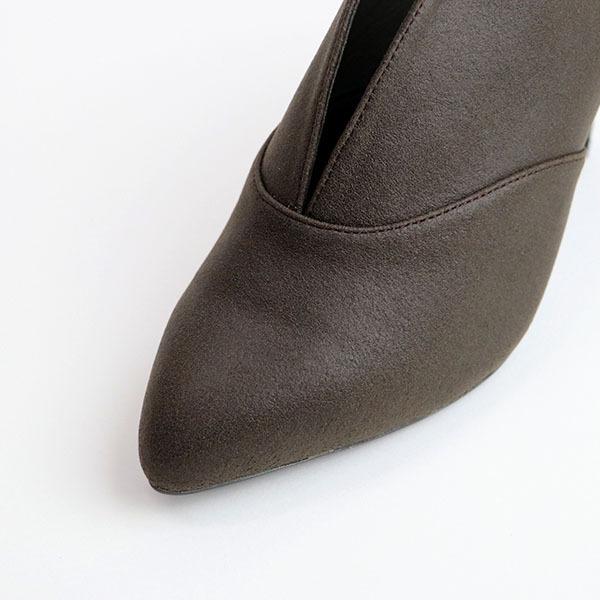 シューティ elevage エルバージュ パンプス エコレザー 痛くない クロールバリエ ヒール 3E 洗える 外反母趾 幅広 No.174552 セール ※交換返品不可 |  | 08