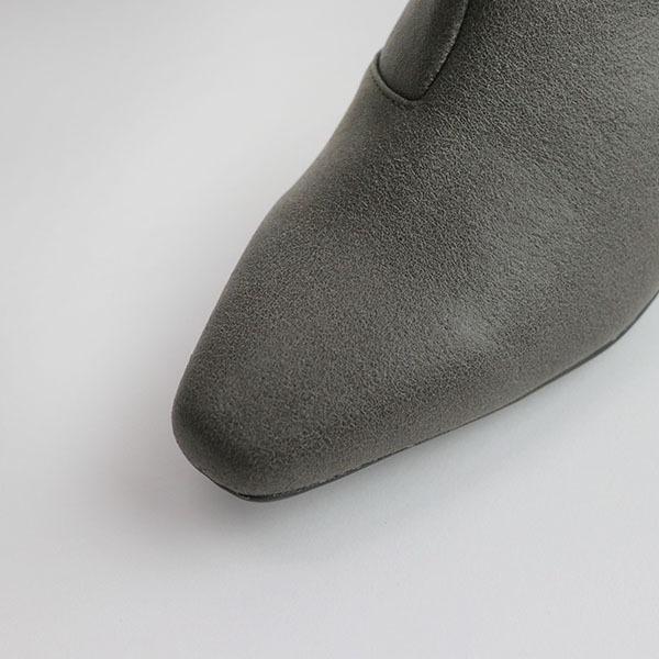 ショートブーツ elevage エルバージュ エコレザー 痛くない クロールバリエ 甲深 3E 洗える 外反母趾 No.174553 セール ※交換返品不可 |  | 10