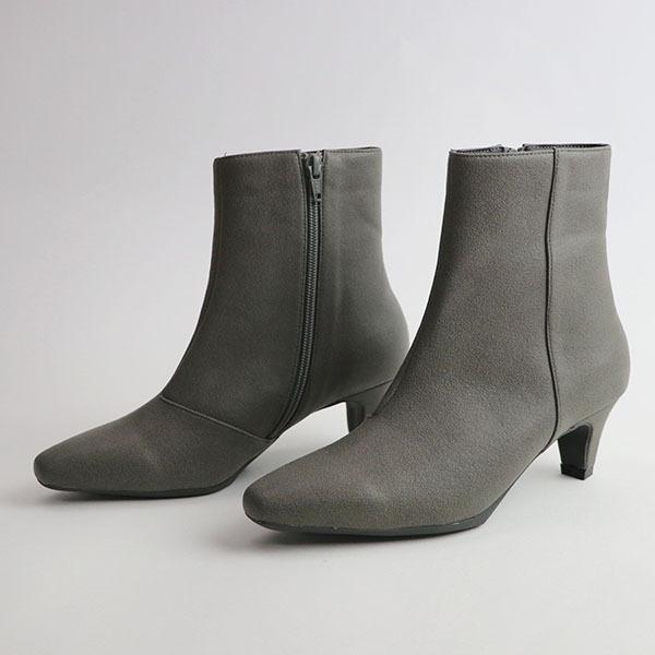 ショートブーツ elevage エルバージュ エコレザー 痛くない クロールバリエ 甲深 3E 洗える 外反母趾 No.174553 セール ※交換返品不可 |  | 12