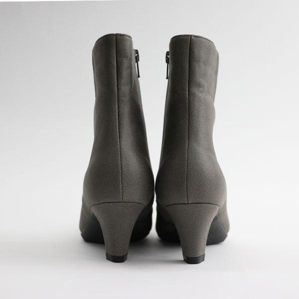 ショートブーツ elevage エルバージュ エコレザー 痛くない クロールバリエ 甲深 3E 洗える 外反母趾 No.174553 セール ※交換返品不可 |  | 02