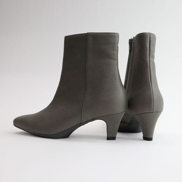 ショートブーツ elevage エルバージュ エコレザー 痛くない クロールバリエ 甲深 3E 洗える 外反母趾 No.174553 セール ※交換返品不可 |  | 03