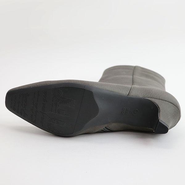 ショートブーツ elevage エルバージュ エコレザー 痛くない クロールバリエ 甲深 3E 洗える 外反母趾 No.174553 セール ※交換返品不可 |  | 06