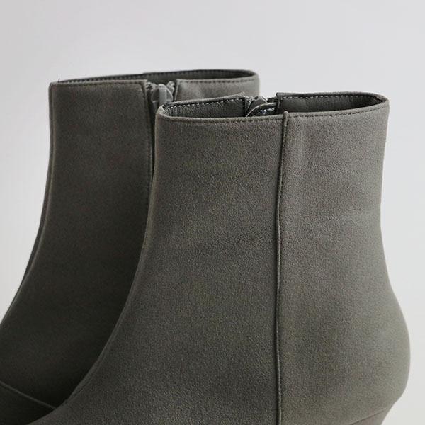 ショートブーツ elevage エルバージュ エコレザー 痛くない クロールバリエ 甲深 3E 洗える 外反母趾 No.174553 セール ※交換返品不可 |  | 09