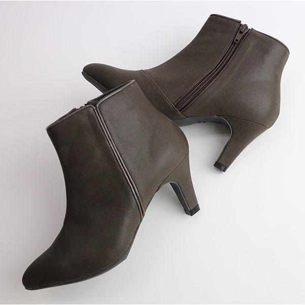 ショートブーツ elevage エルバージュ エコレザー 痛くない クロールバリエ 甲深 3E 洗える 外反母趾 No.174554 セール ※交換返品不可 |  | 13