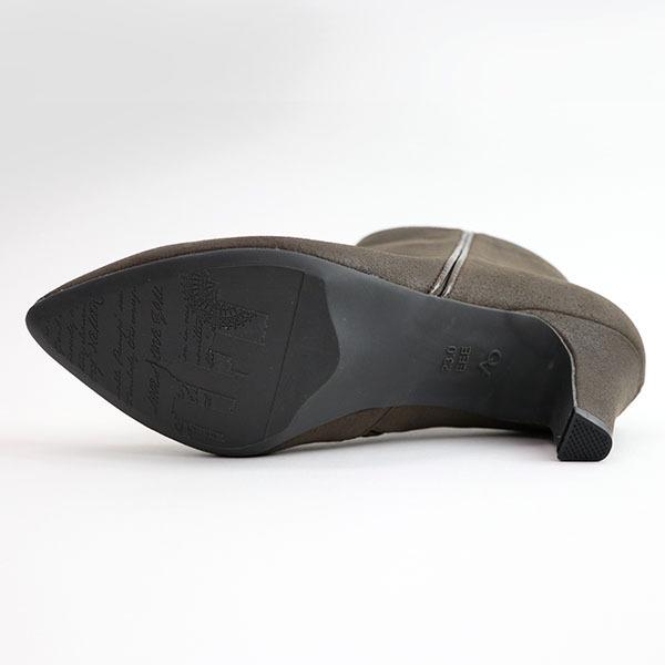 ショートブーツ elevage エルバージュ エコレザー 痛くない クロールバリエ 甲深 3E 洗える 外反母趾 No.174554 セール ※交換返品不可 |  | 09