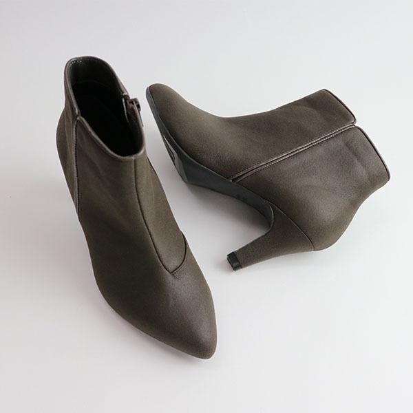 ショートブーツ elevage エルバージュ エコレザー 痛くない クロールバリエ 甲深 3E 洗える 外反母趾 No.174554e セール ※交換返品不可 |  | 03