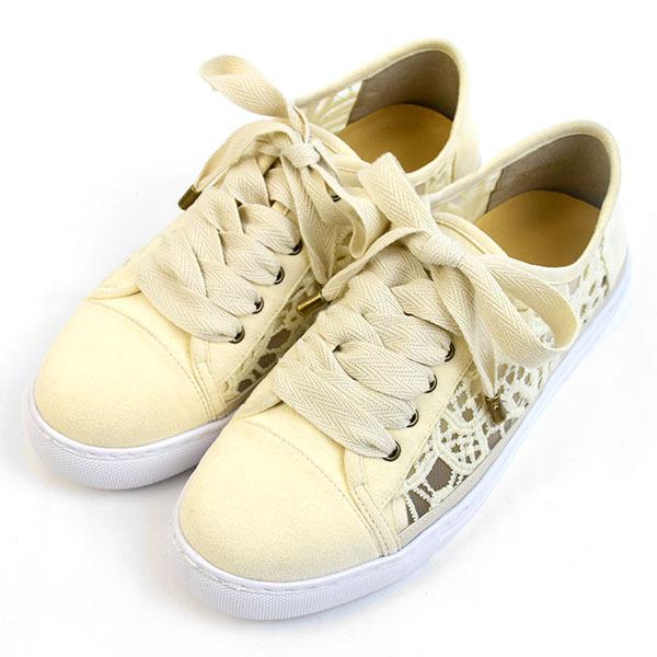 スニーカー チュール レースアップ 靴ひも レース インヒール 厚底 抗菌 防臭 洗える 疲れにくい 痛くない レディース 靴 シューズ 女性 クロールバリエ 178202 | COULEUR VARIE | 05