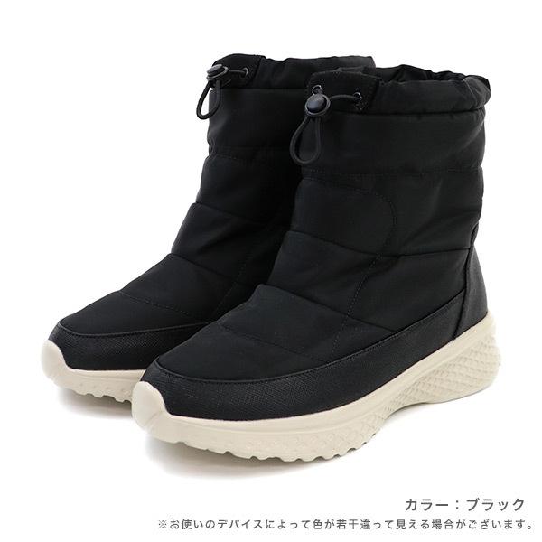 ショートブーツ 中綿 ボア ファー あったか 軽量 クロールバリエ 3E 幅広 甲高 外反母趾 洗える シンプル 旅行 No.178286 セール ※交換返品不可 | COULEUR VARIE | 05