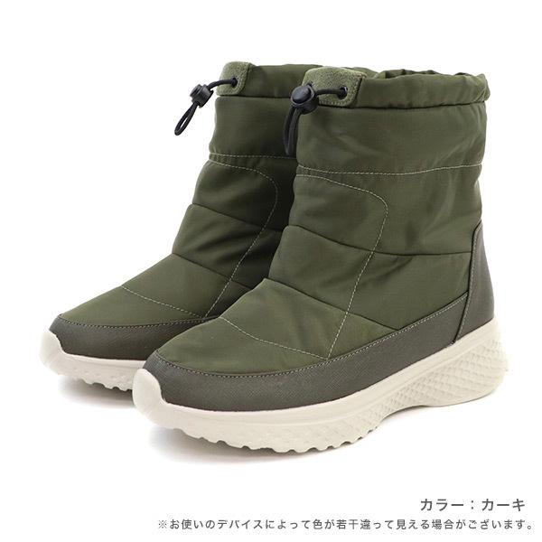 ショートブーツ 中綿 ボア ファー あったか 軽量 クロールバリエ 3E 幅広 甲高 外反母趾 洗える シンプル 旅行 No.178286 セール ※交換返品不可 | COULEUR VARIE | 07