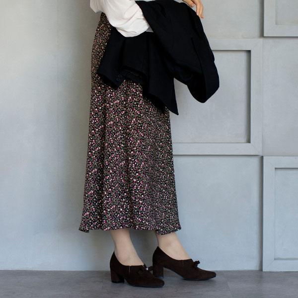 ブーティ サイドゴム サイドゴア シンプル リボン パール ブーツ ショートブーツ すっきり レディース 靴  シンプル No.244282 クロールバリエ※返品・交換不可 | COULEUR VARIE | 02