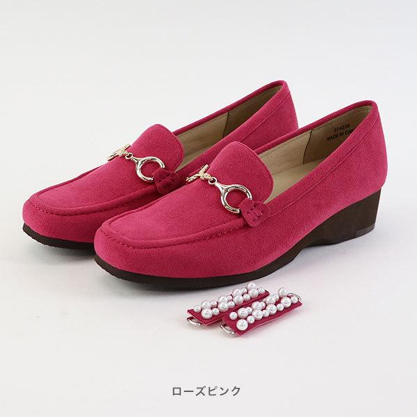 ローファー レディース  クロールバリエ 履きやすい  レディース 3E幅 甲高 幅広 外反母趾  ゆったり 楽 3WAY 軽量 靴 洗える No.274236※返品・交換不可 | COULEUR VARIE | 12